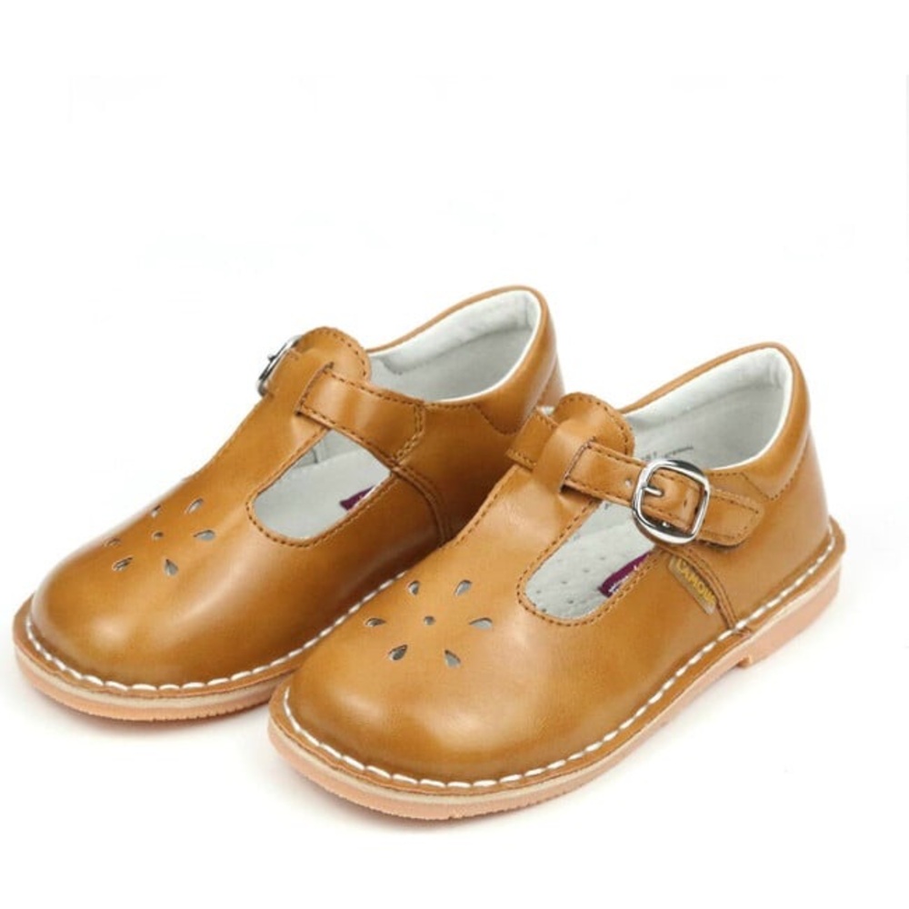 L'AMOUR Joy T-Strap Mary Jane, Spicy Mustard, Size 11